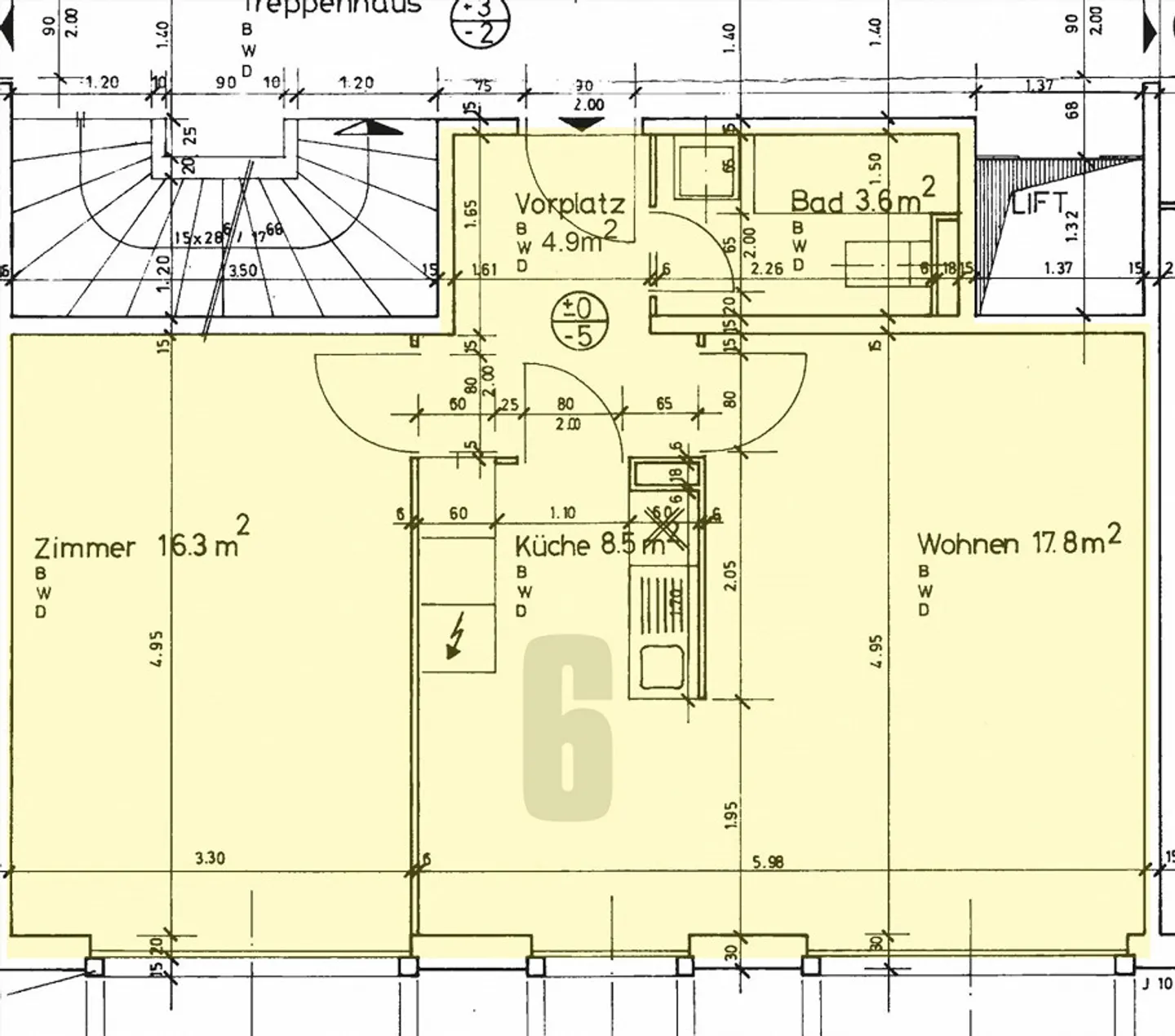 Bright 2.5-room apartment - Photo 7 of 7