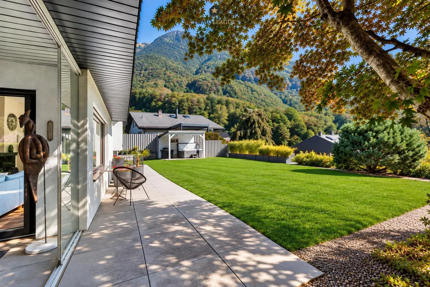Vivere esclusivo con vista, privacy e appartamento separato - Foto 3 di 13