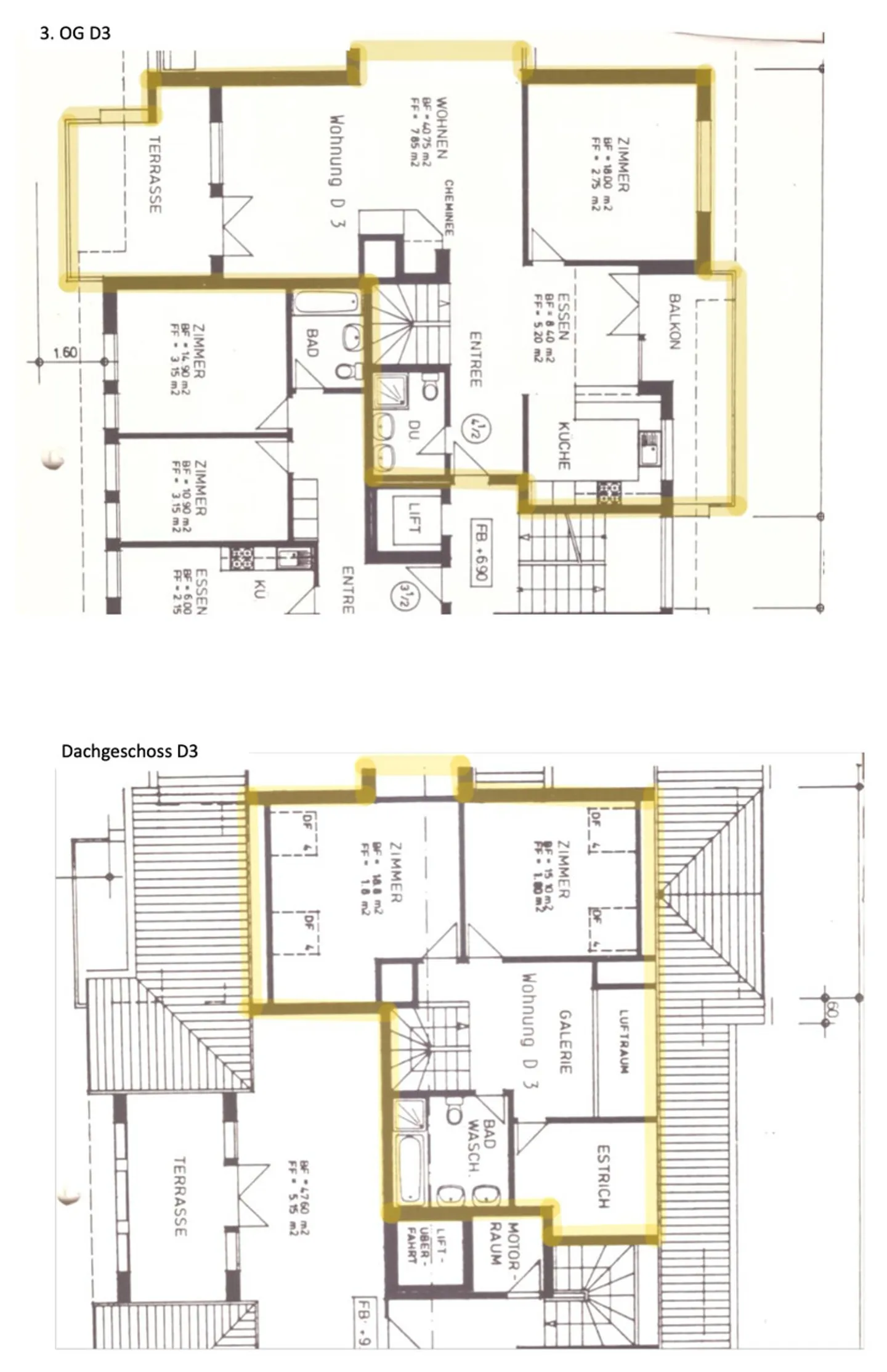 Modern 4.5-room maisonette with fireplace in Wollerau - Photo 8 of 9