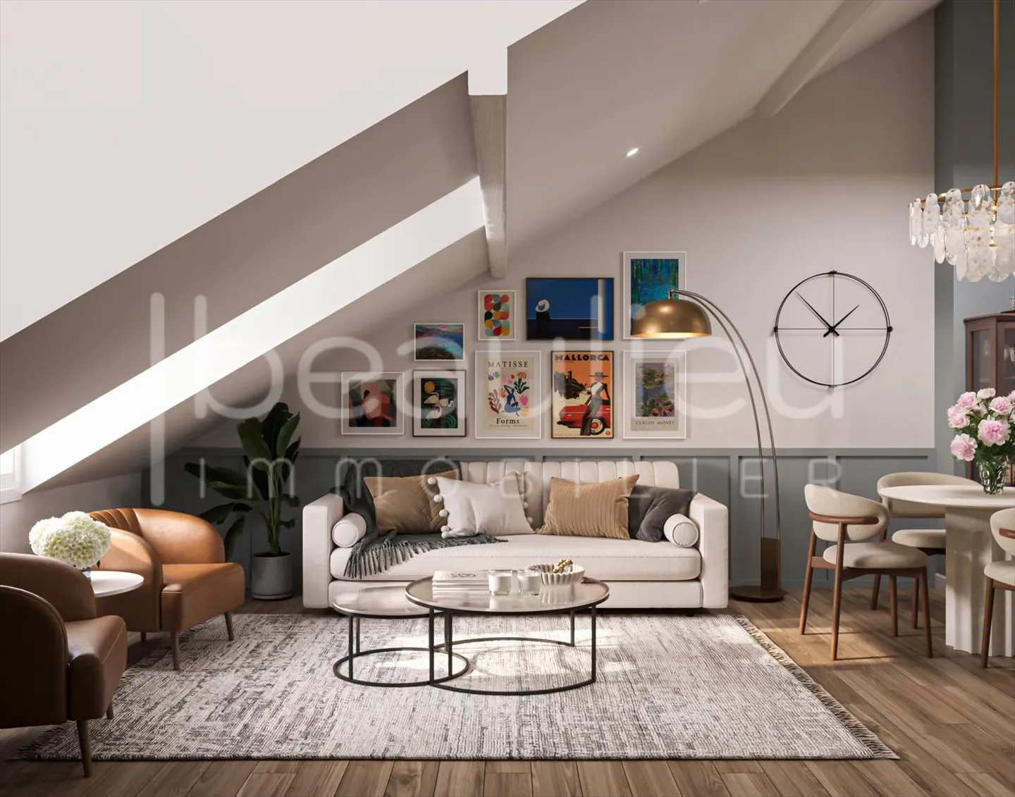 Bel appartement rénové avec vue sur le lac ! - Photo 3 sur 13