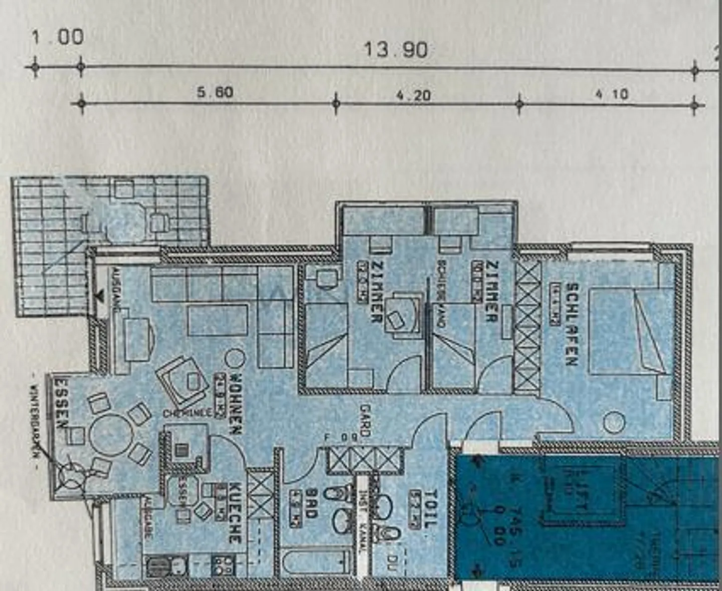 Helle 4.5 Zi-Wohnung - Foto 13 von 13