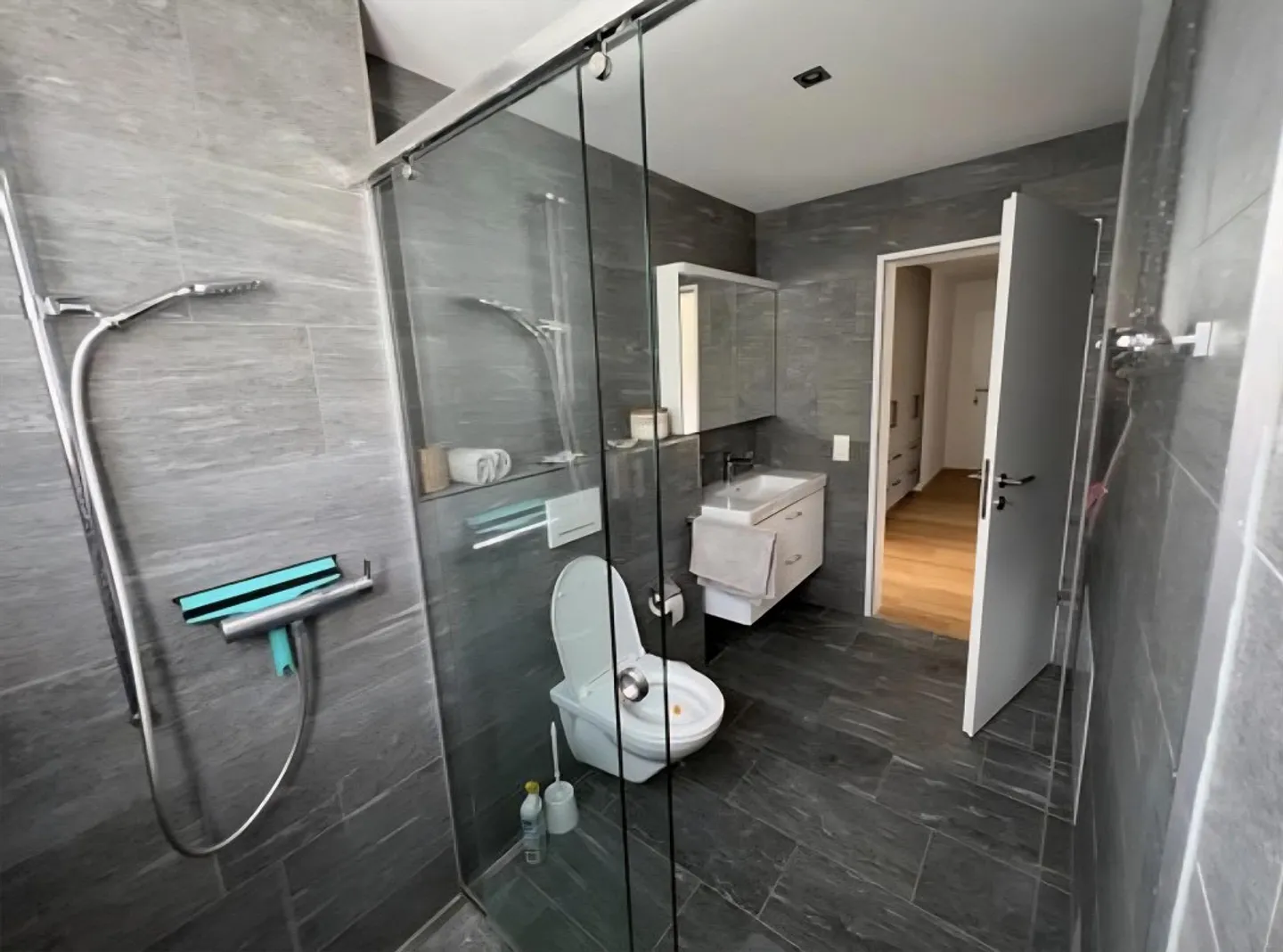 Appartamento al piano terra di 3,5 stanze con terrazza di 20 m², giardino e vista lago - vasca idromassaggio - Foto 8 di 17