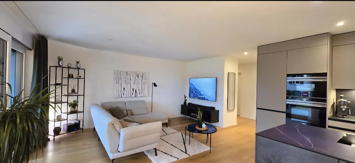 Appartamento al piano terra di 3,5 stanze con terrazza di 20 m², giardino e vista lago - vasca idromassaggio - Foto 15 di 17