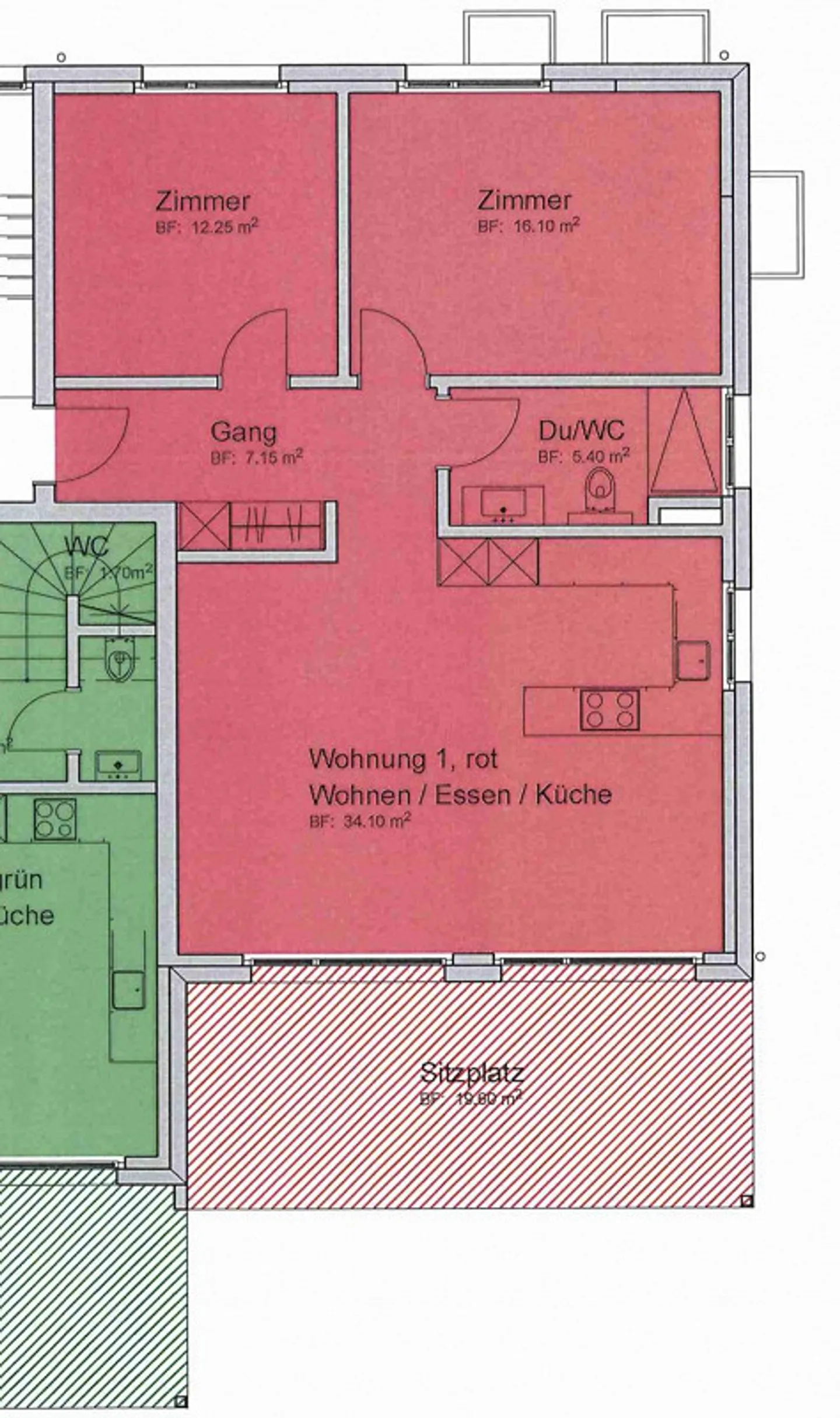 Appartamento al piano terra di 3,5 stanze con terrazza di 20 m², giardino e vista lago - vasca idromassaggio - Foto 17 di 17