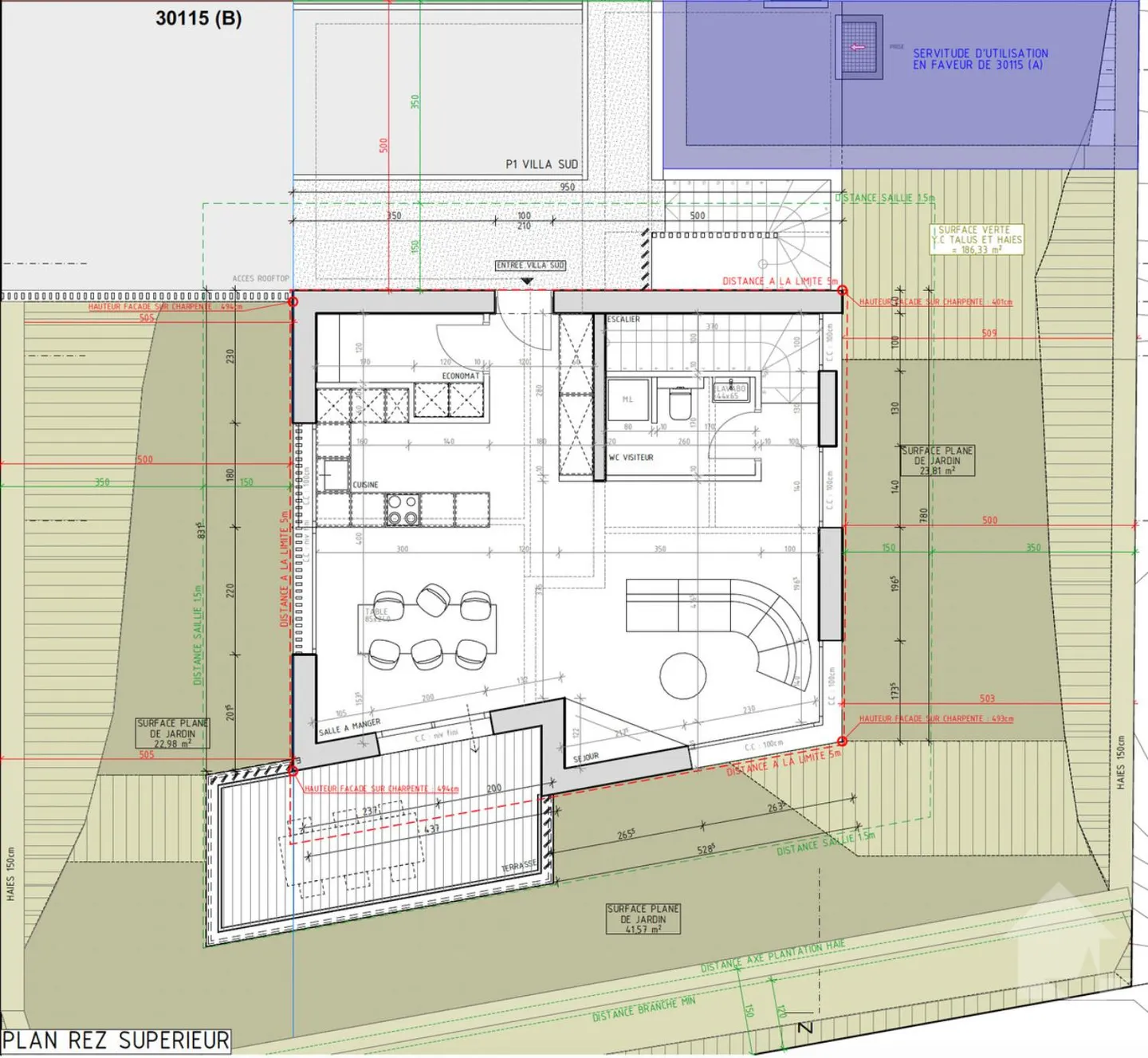 Villa d'architetto di 4.5 locali da costruire sulle alture di Conthey - Foto 8 di 10