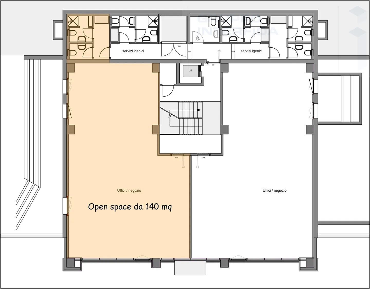 Ufficio moderno in affitto - Foto 7 di 7