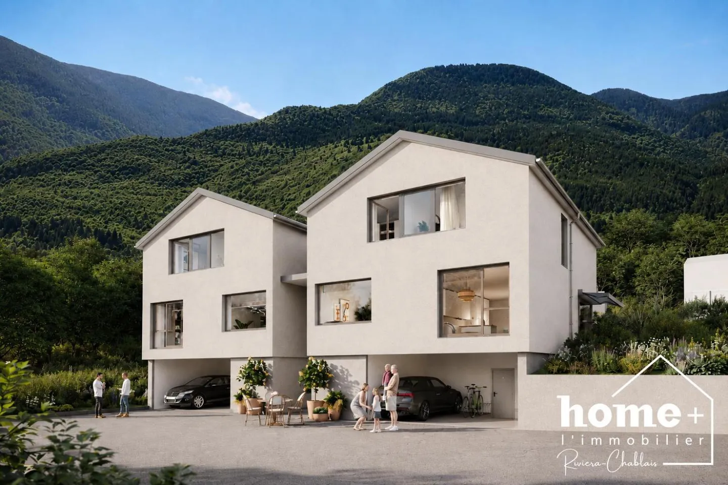 Villa contemporaine près du Léman - Photo 1 sur 4