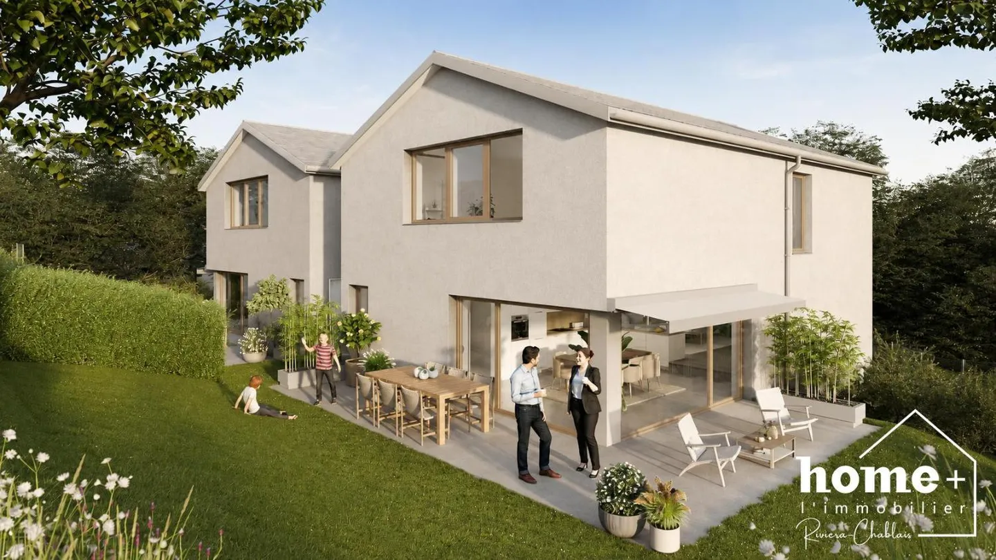 Villa contemporaine près du Léman - Photo 2 sur 4