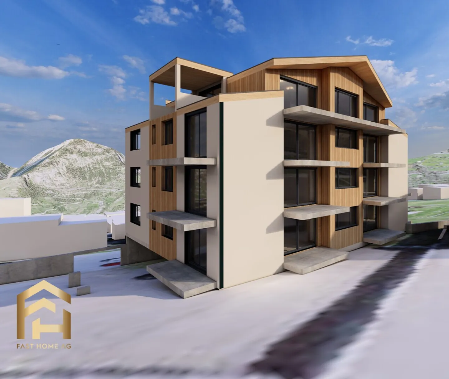 Progetto di nuova costruzione innovativo: fantastico appartamento di 5,5 stanze - Foto 3 di 9