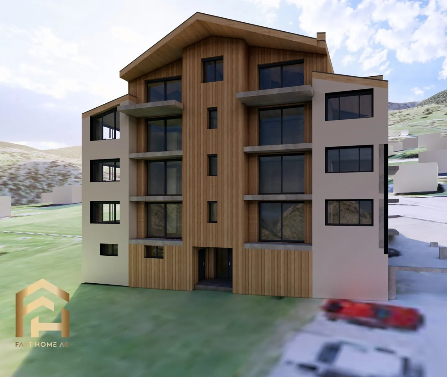 Progetto di nuova costruzione innovativo: fantastico appartamento di 5,5 stanze - Foto 4 di 9