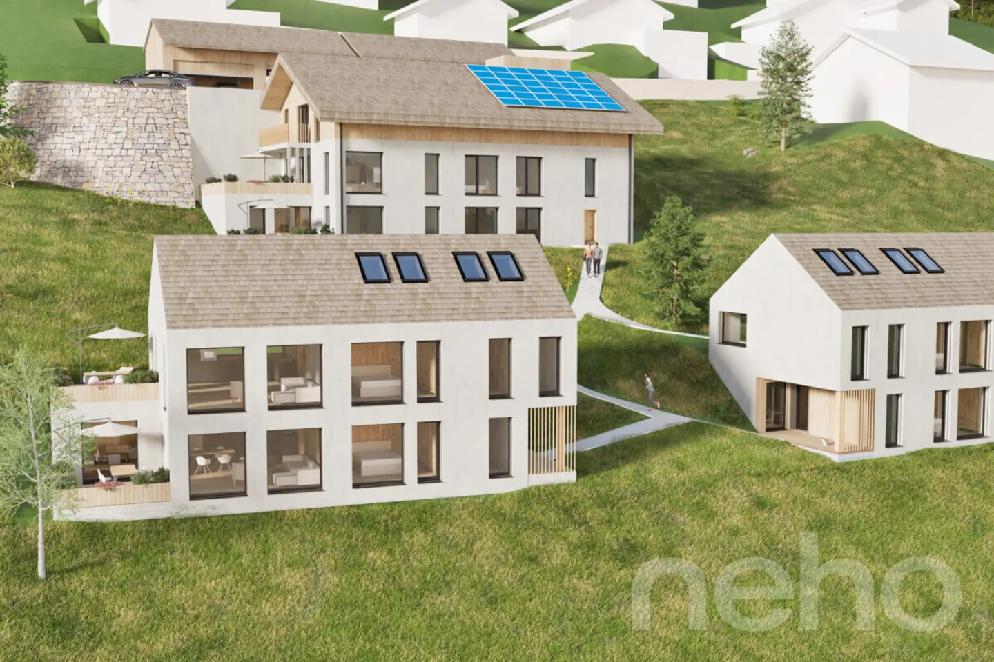 3,520 m² Development Site with Project Study in Davos Wiesen - Photo 7 of 8