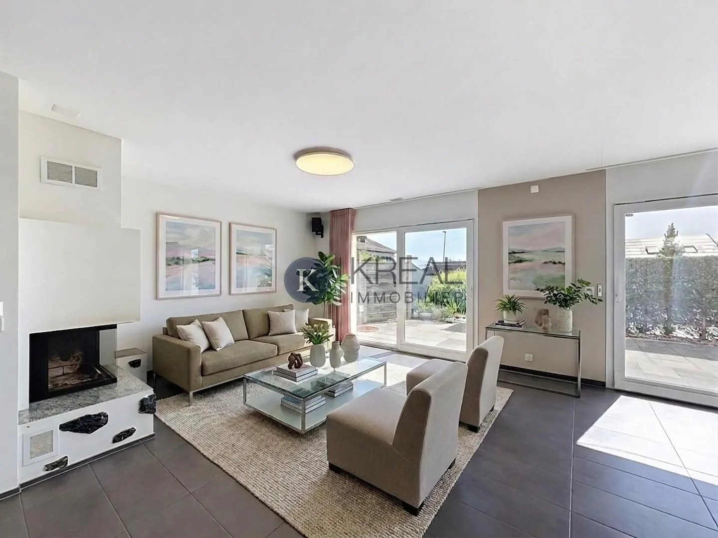 Moderne 4.5-Zimmer-Villa, hell und perfekt gepflegt - Foto 3 von 11