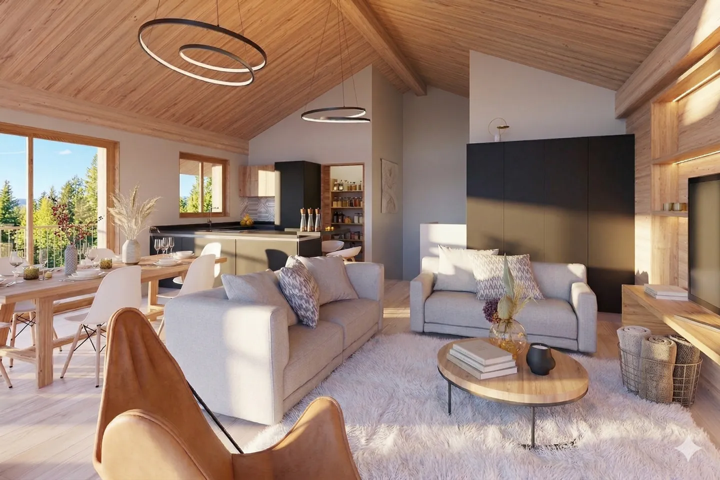 Chalet in Vollèges mit Atemberaubendem Blick - Foto 1 von 5