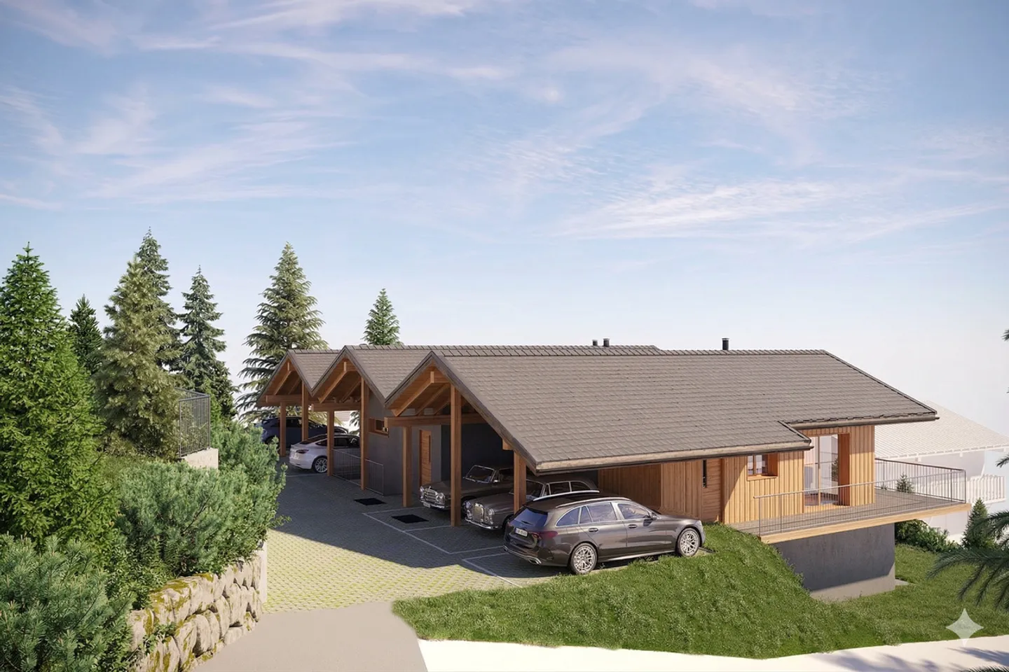 Chalet in Vollèges mit Atemberaubendem Blick - Foto 4 von 5