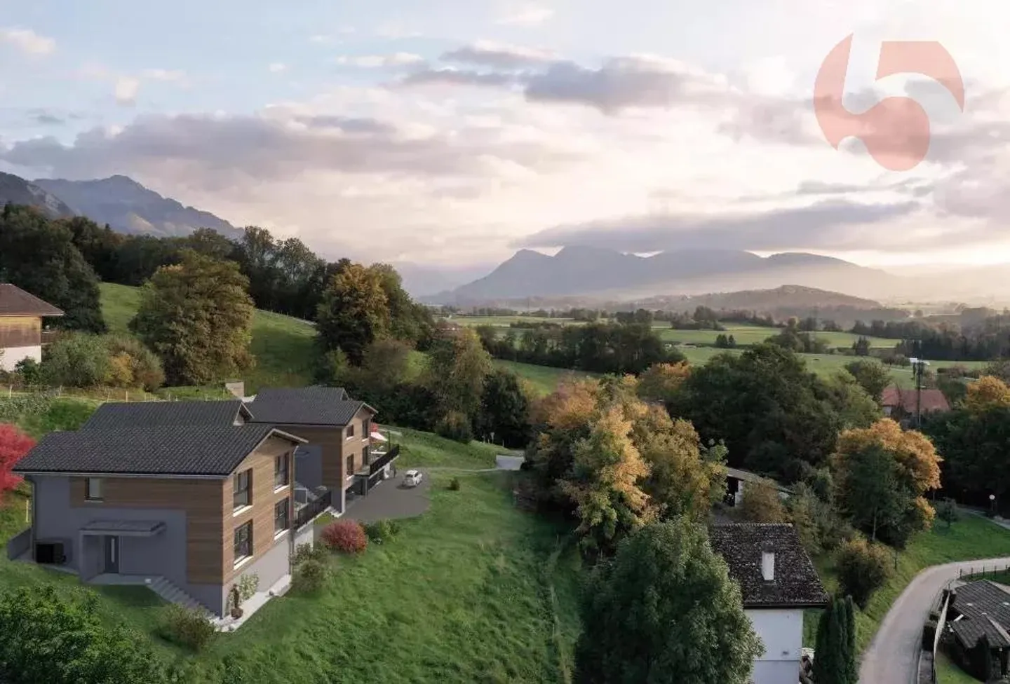 Ultima casa semi-indipendente con vista mozzafiato sul lago e sulle montagne - Foto 4 di 7