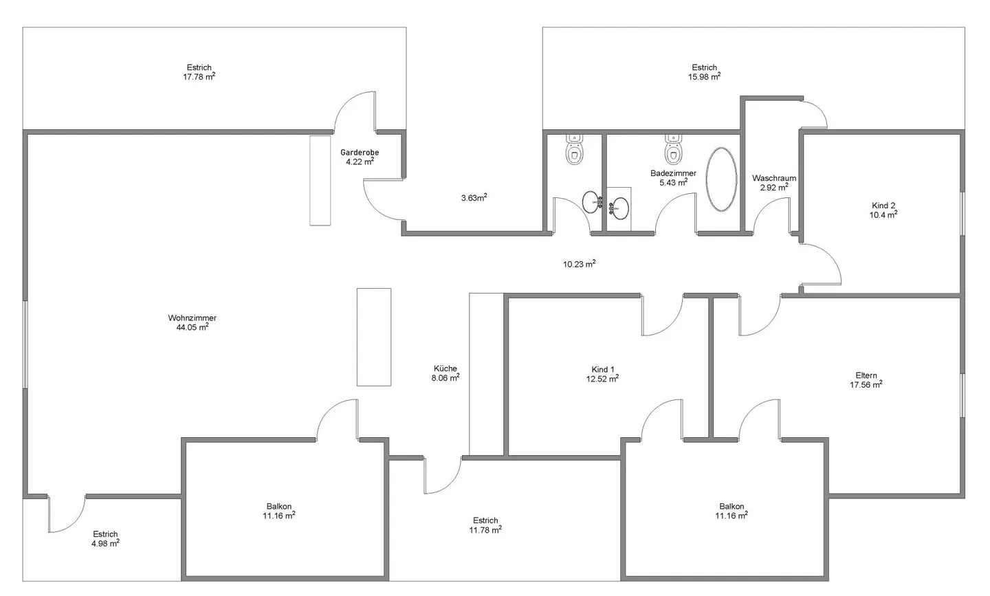 Spacious 4.5-room apartment with stunning views and 170 m² usable area - Photo 14 of 14