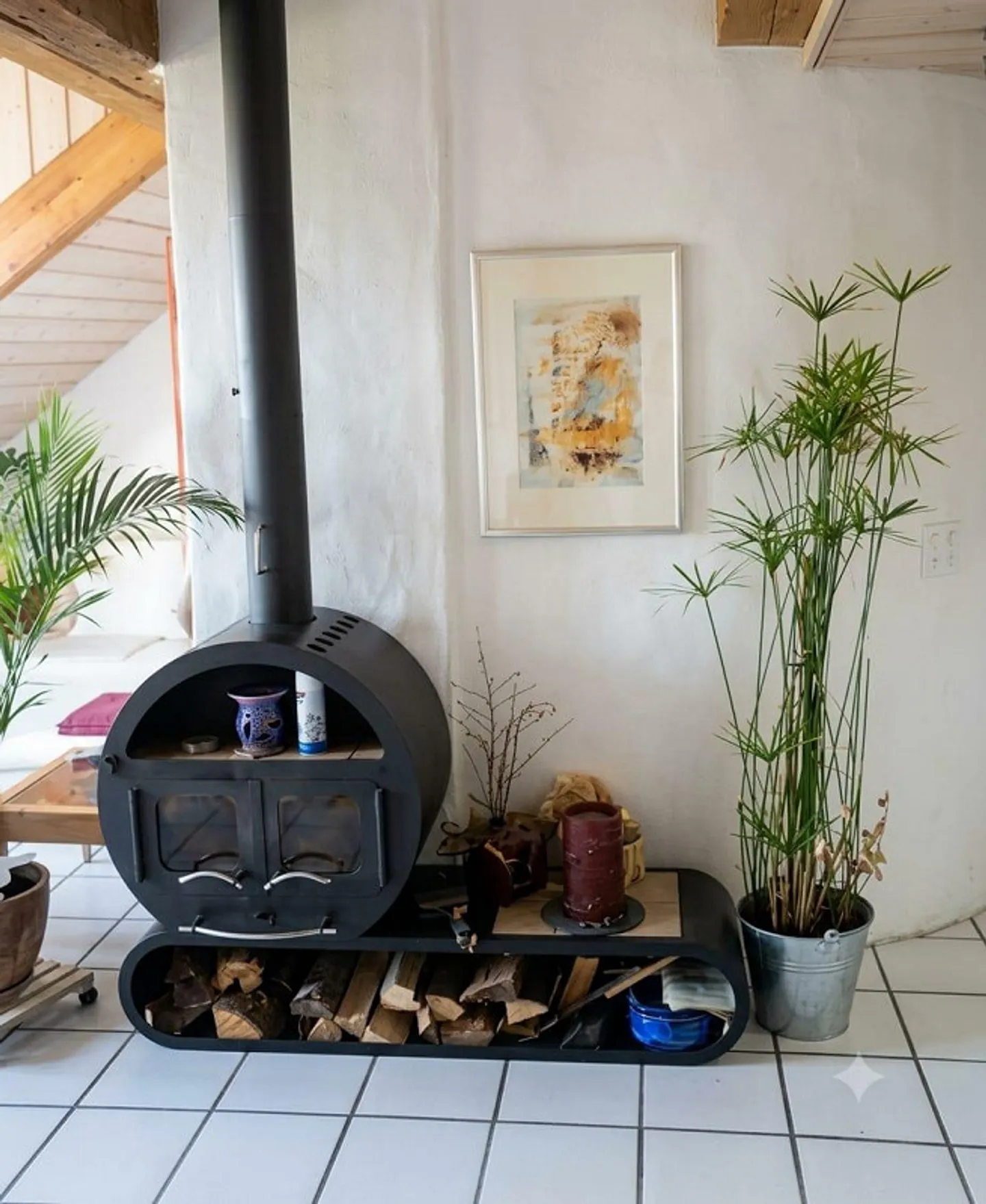Appartement Duplex lumineux et spacieux de 4,5 pièces dans le village viticole de Twann - Photo 5 sur 13
