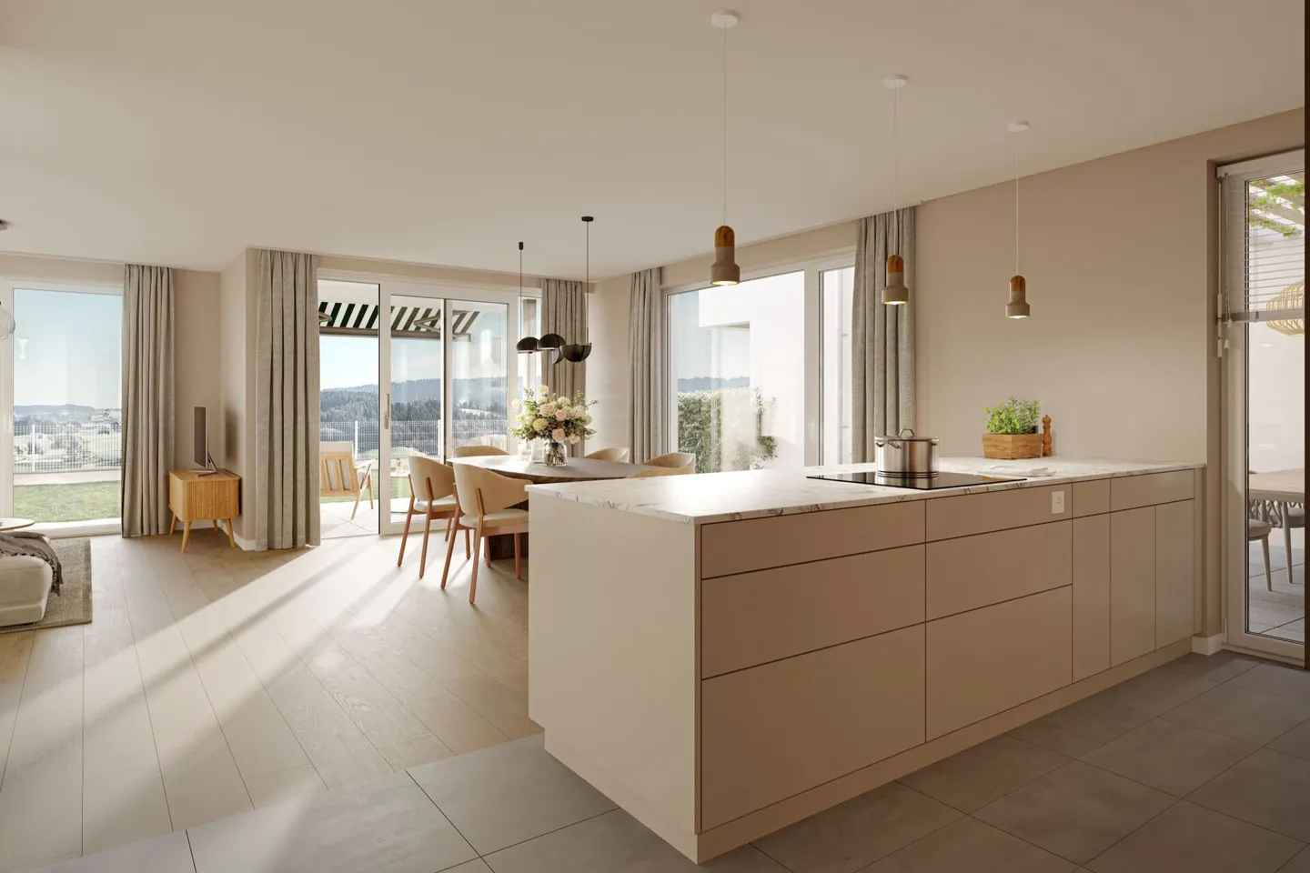 3.5-Zimmer Terrassenwohnung im "Grünegg Konolfingen" - Foto 4 von 15