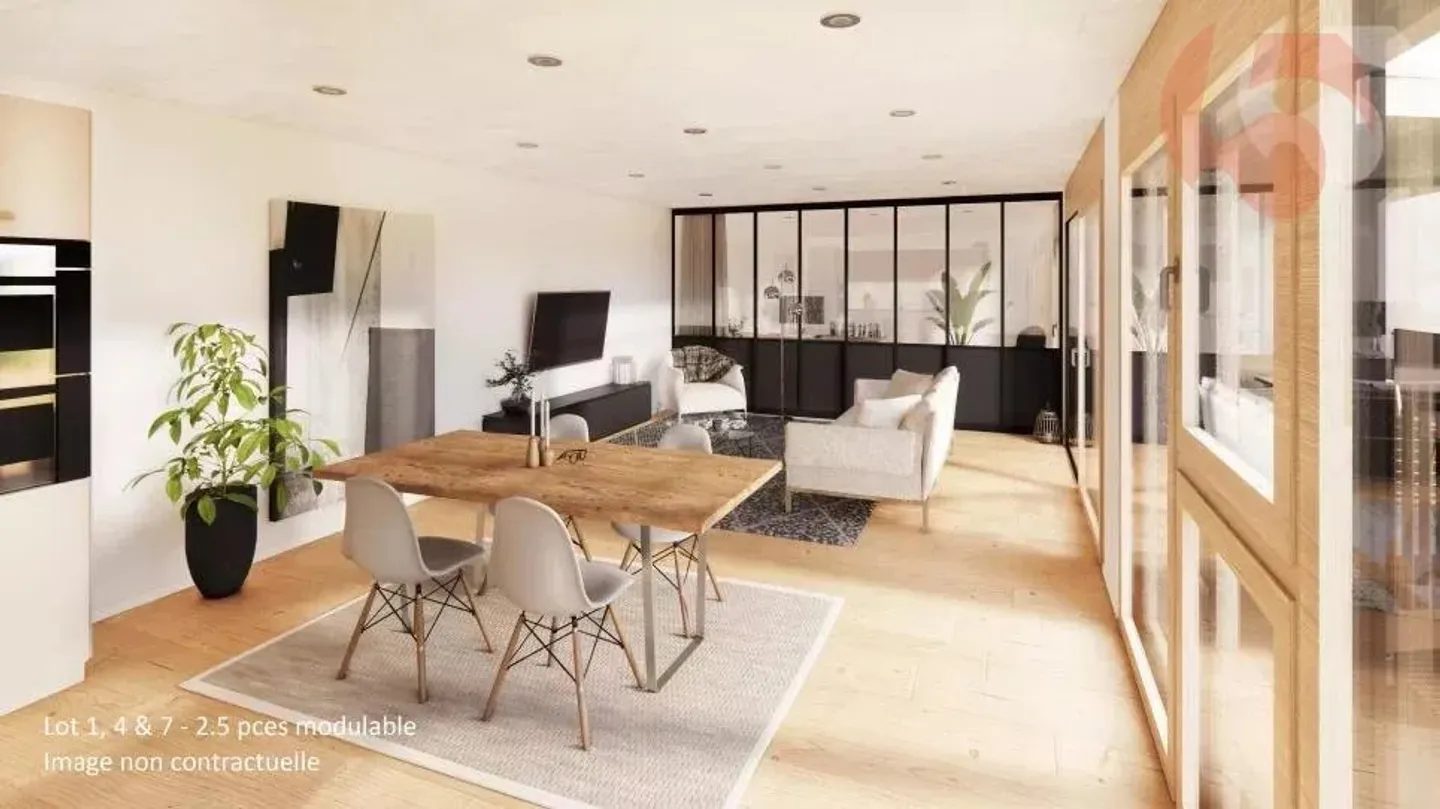 New apartment with large garden in a charming and prestigious development - 6 un - Foto 7 von 7