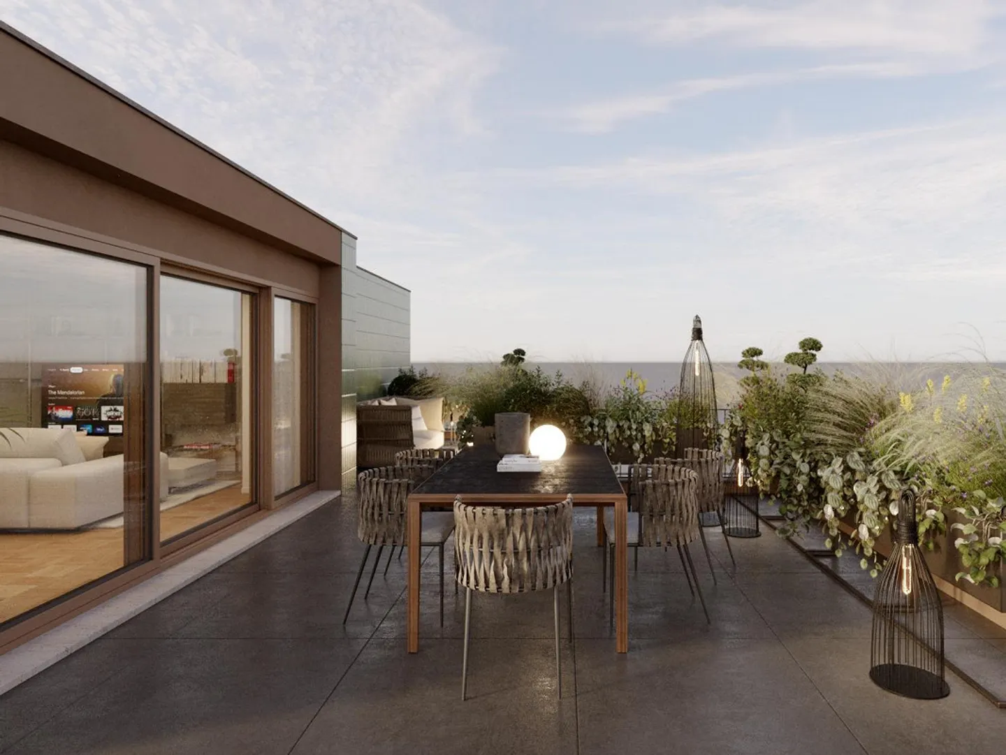Above the rooftops of Sursee – Your attic home with a large terrace - Photo 6 of 7