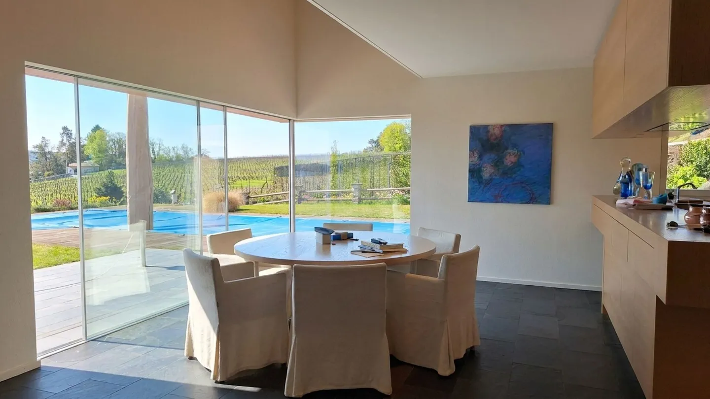 Exceptional villa with spectacular view of the lake and St. Pierre island - Photo 3 of 10