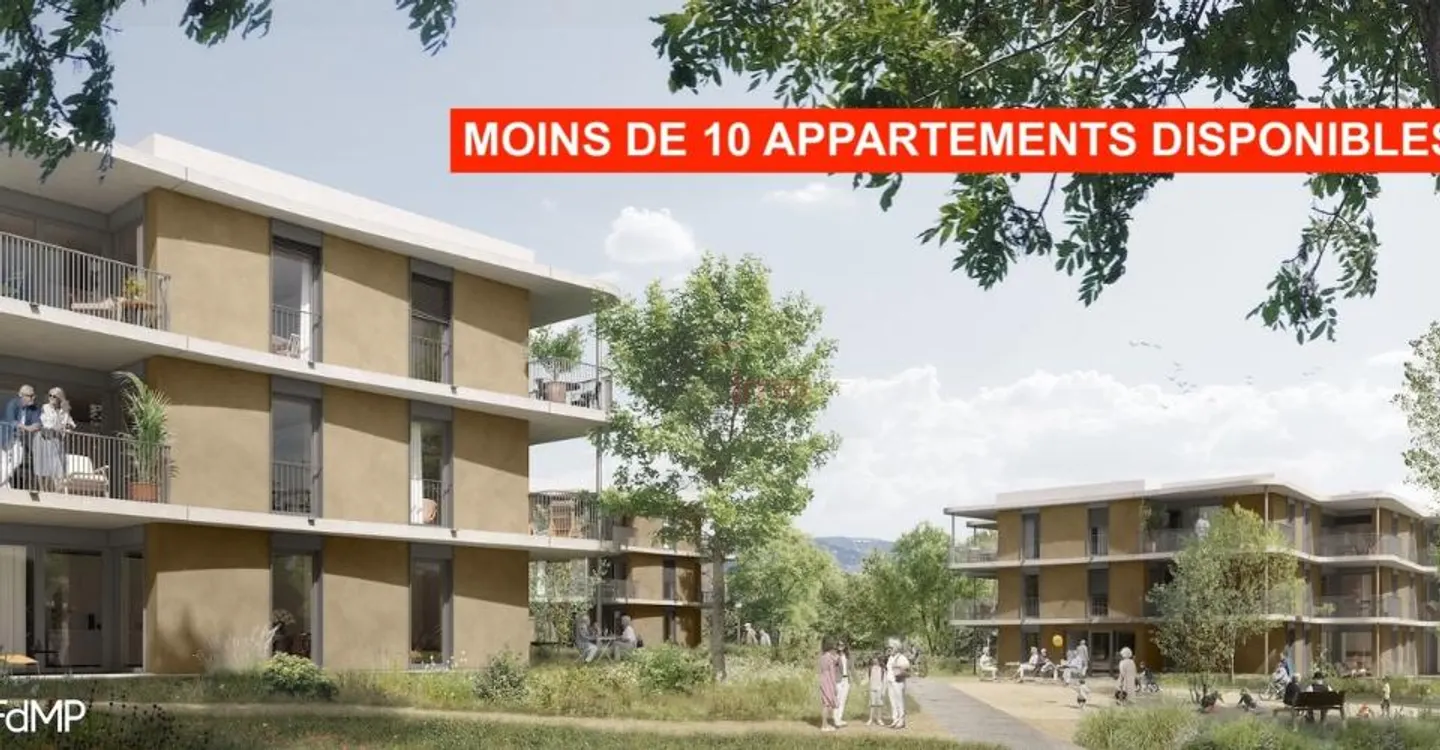 Résidence seniors 3 pièces spacieux - Photo 1 sur 6