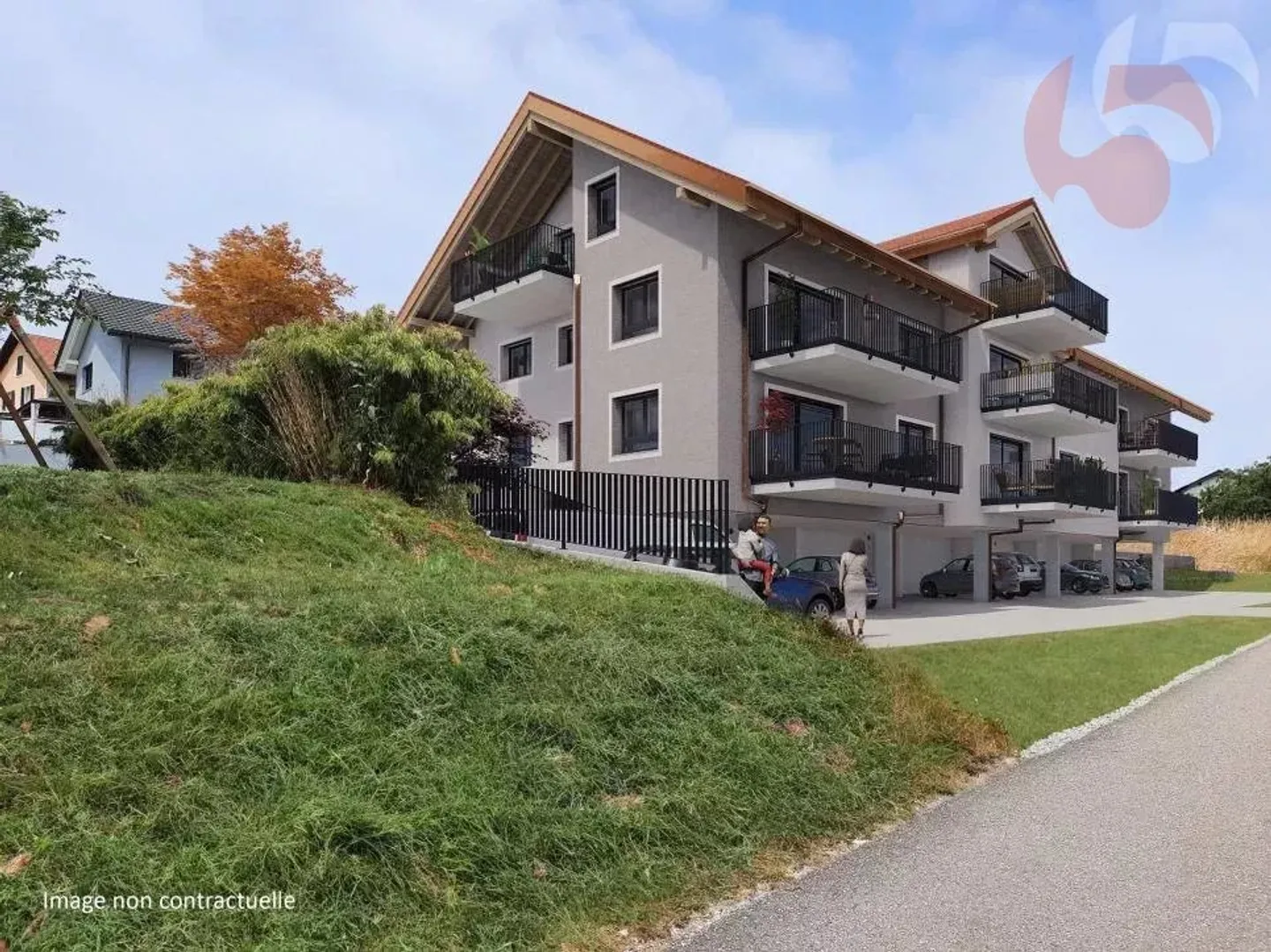 New promotion in small PPE of 9 apartments - Photo 2 sur 6