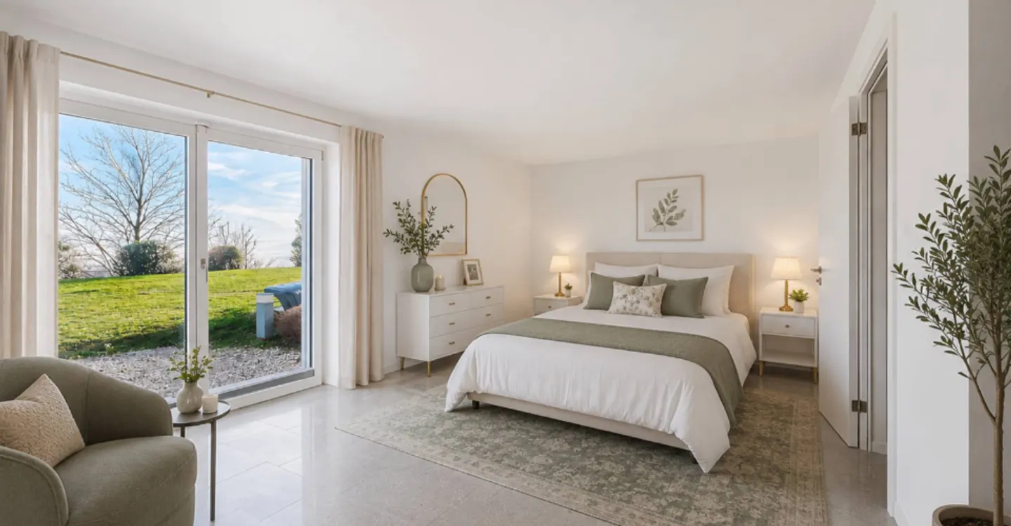 Villa contemporanea con vista panoramica sul lago - Foto 9 di 12