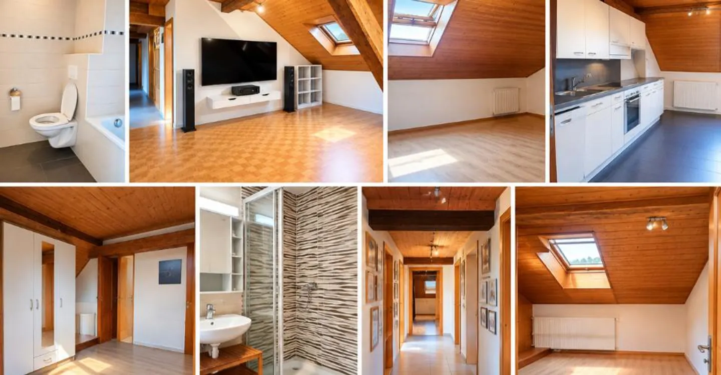 For rent spacious 4.5-room apartment in the heart of Yverdon-les-Bains - Photo 2 of 2