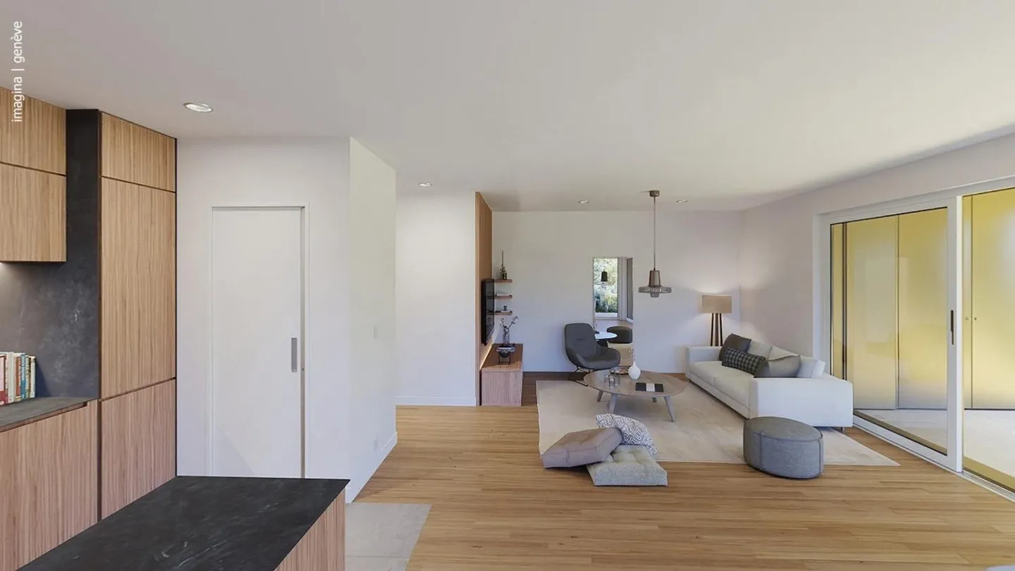 Charmant appartement 3.5 pièces - Photo 3 sur 8