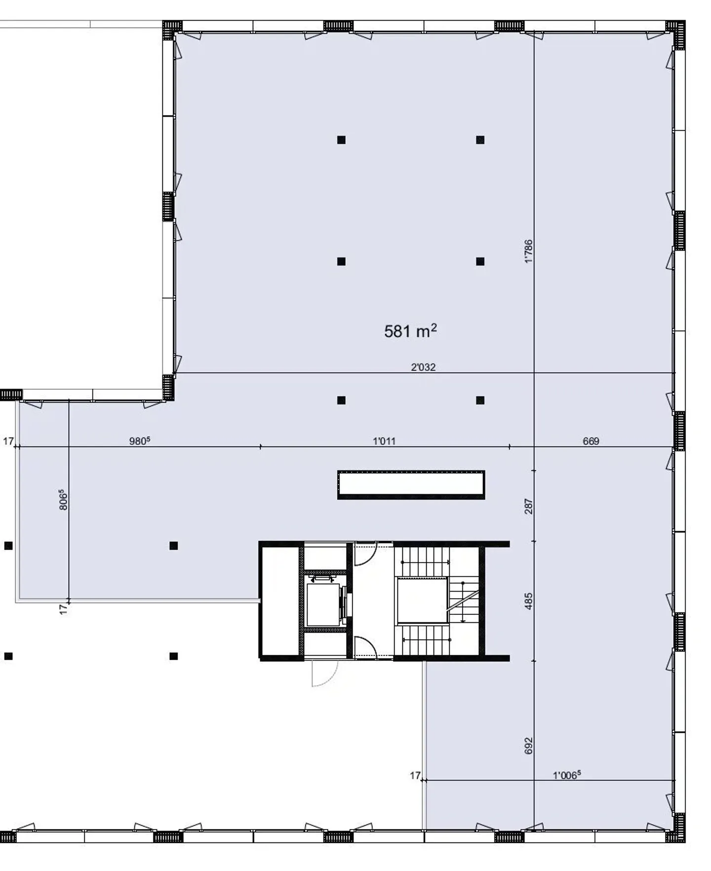 Superfici amministrative di 580 m² nel cuore di un progetto di grande portata - Foto 2 di 4