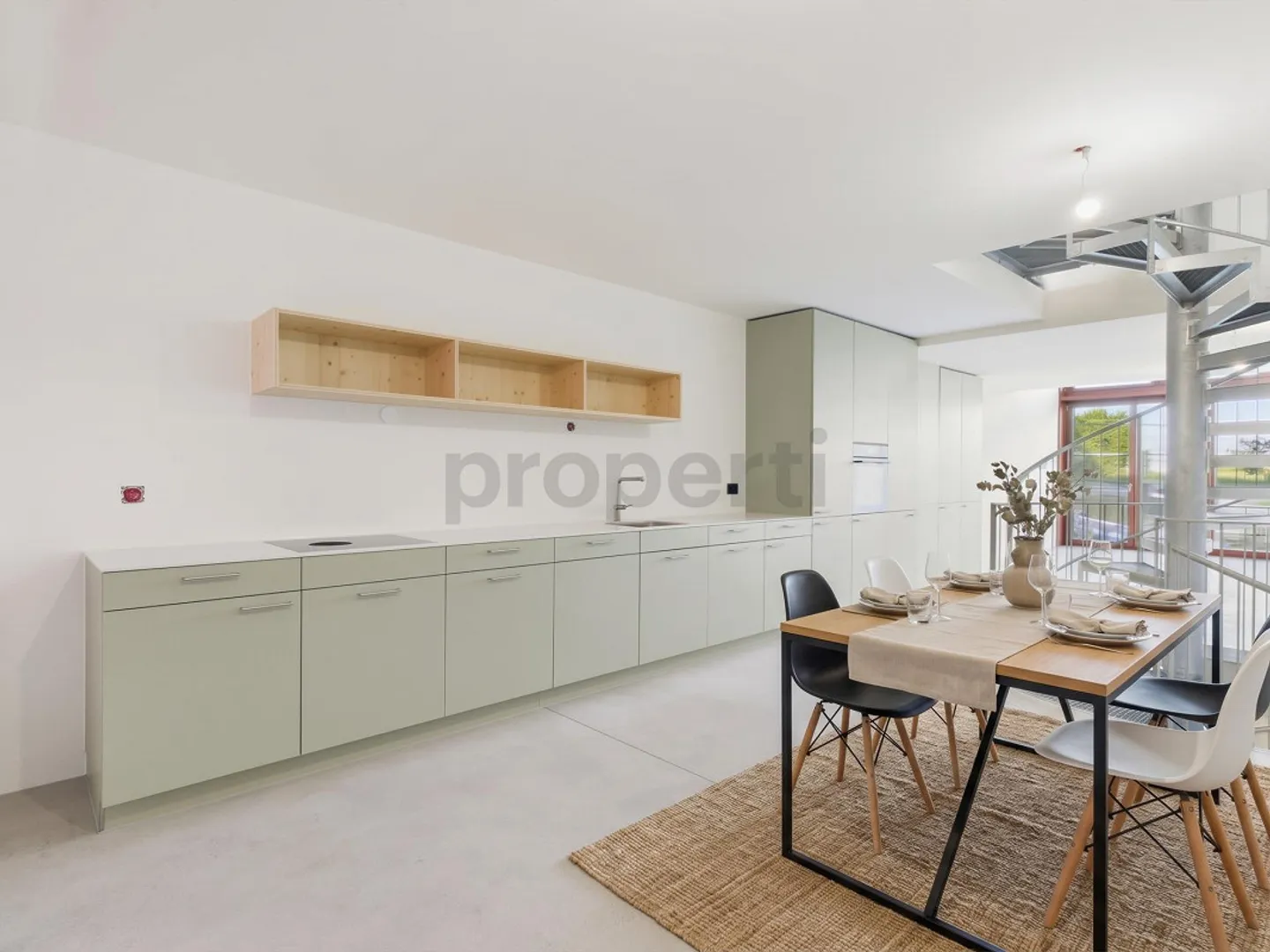 Modern Elegance with Dreamlike Gallery: 4.5-Room New Townhouse - Photo 5 of 17