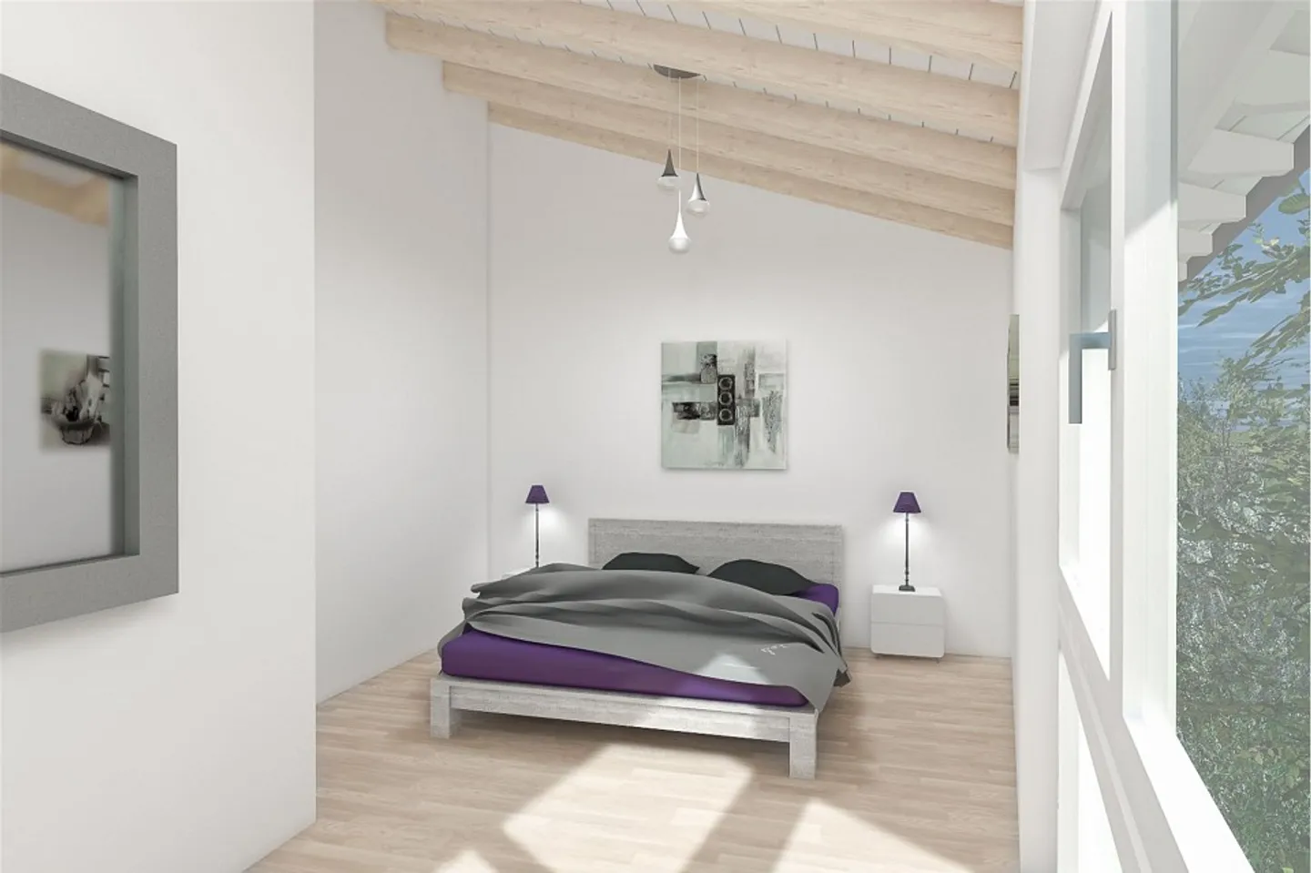 Maison de ville moderne et pratique à Münchenwiler (maison d'angle) - Photo 4 sur 9