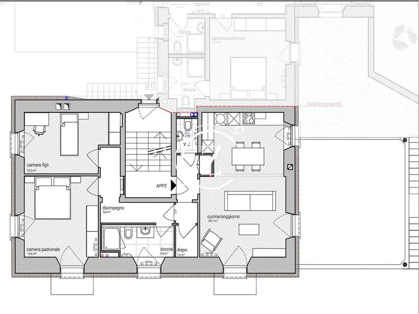 New 3.5-room apartment in Gambarogno - Photo 10 of 11