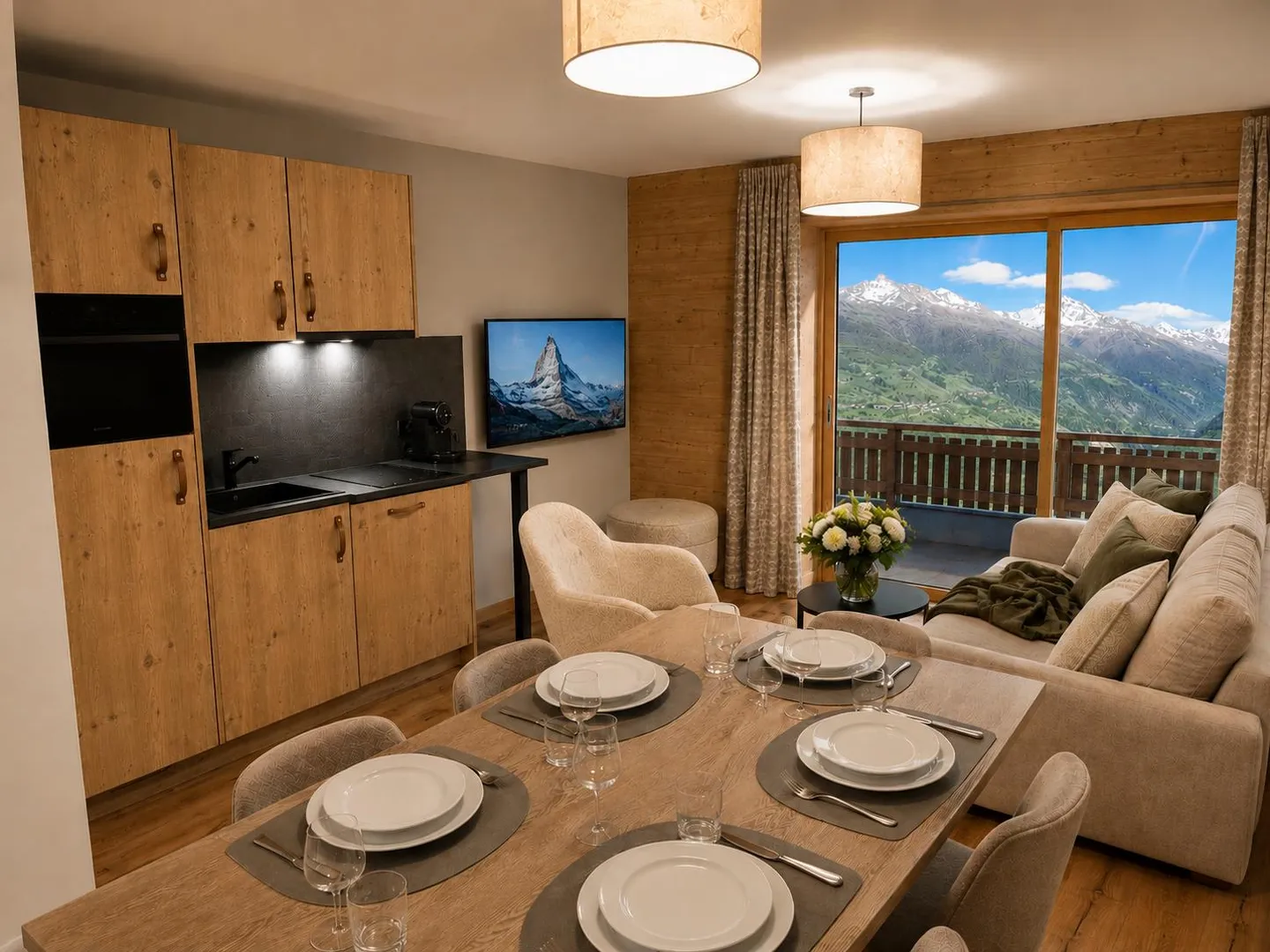 Chices Apartment im Dent-Blanche Resort - Foto 1 von 12