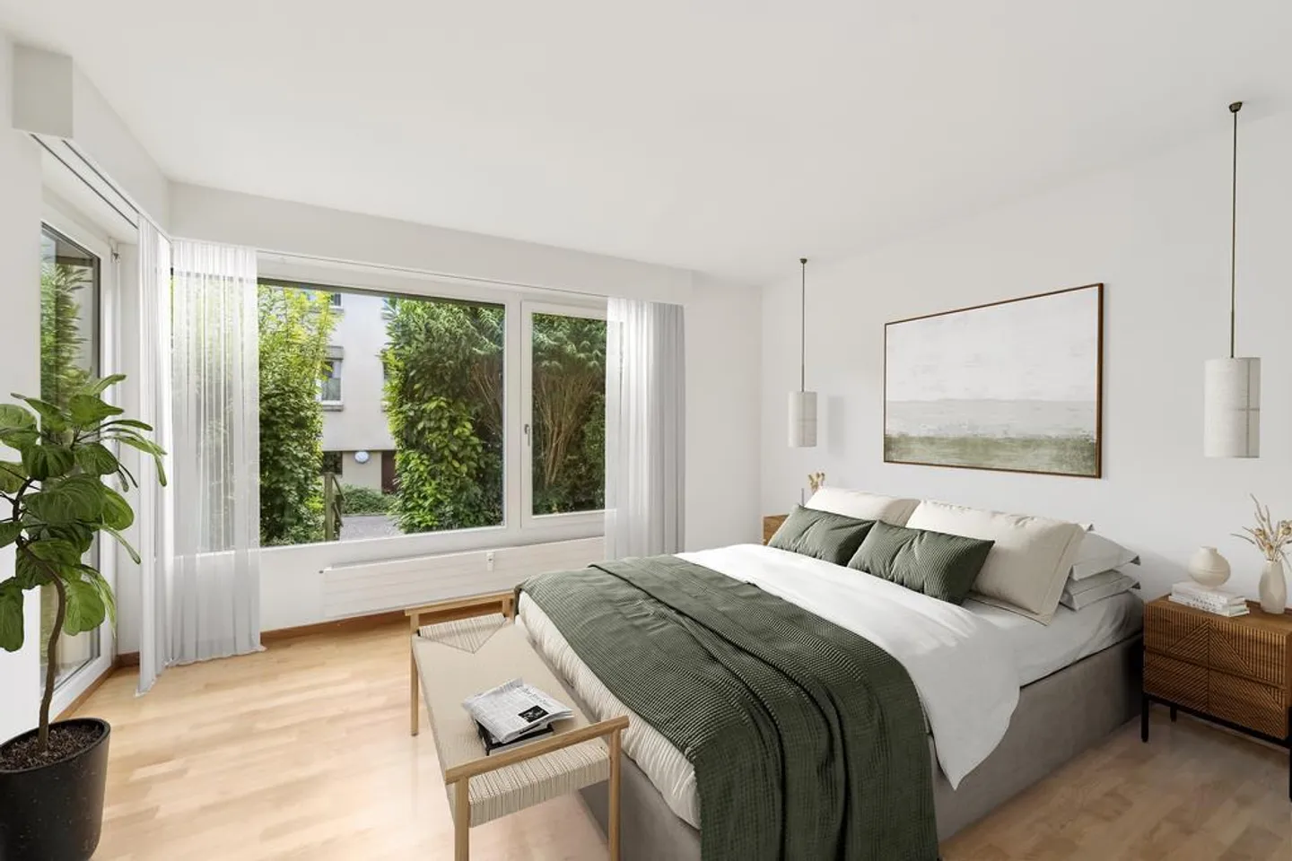 Modern and spacious apartment with garden terrace - Photo 3 of 7