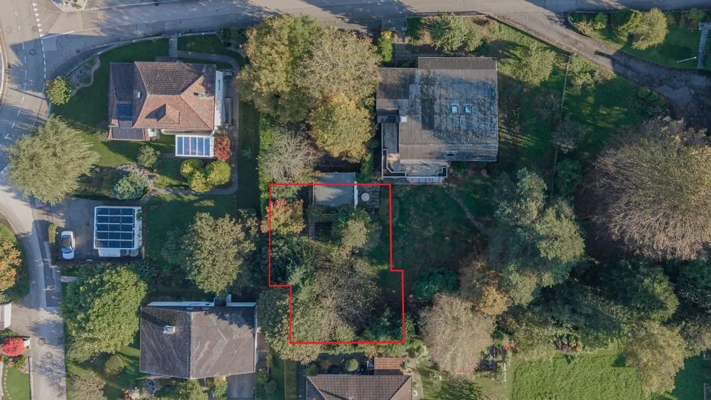 Exciting building plot in elevated and quiet location - Photo 1 of 7