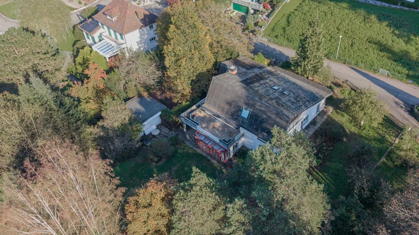 Exciting building plot in elevated and quiet location - Photo 6 of 7