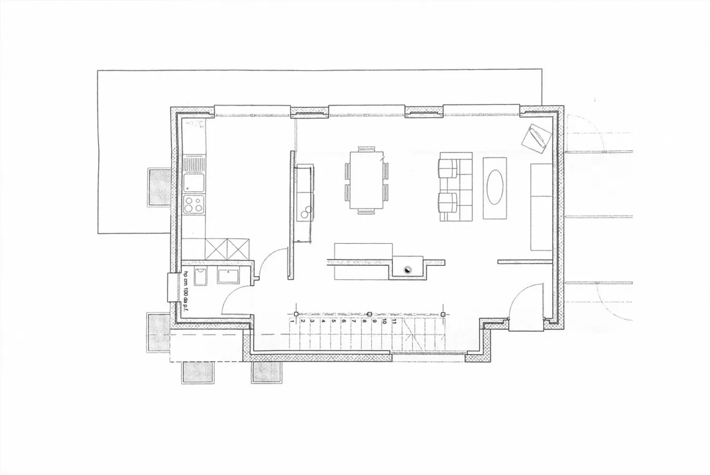 Large single-family house with 5.5 rooms, fireplace, and garden in Besazio - Photo 10 of 12