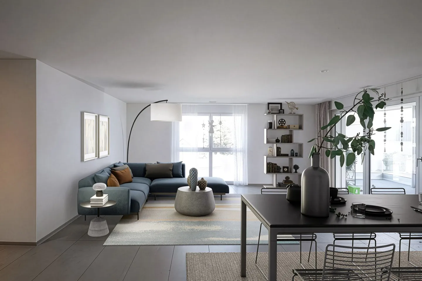 Moderne Wohnung mit grossem Balkon - Foto 2 von 10