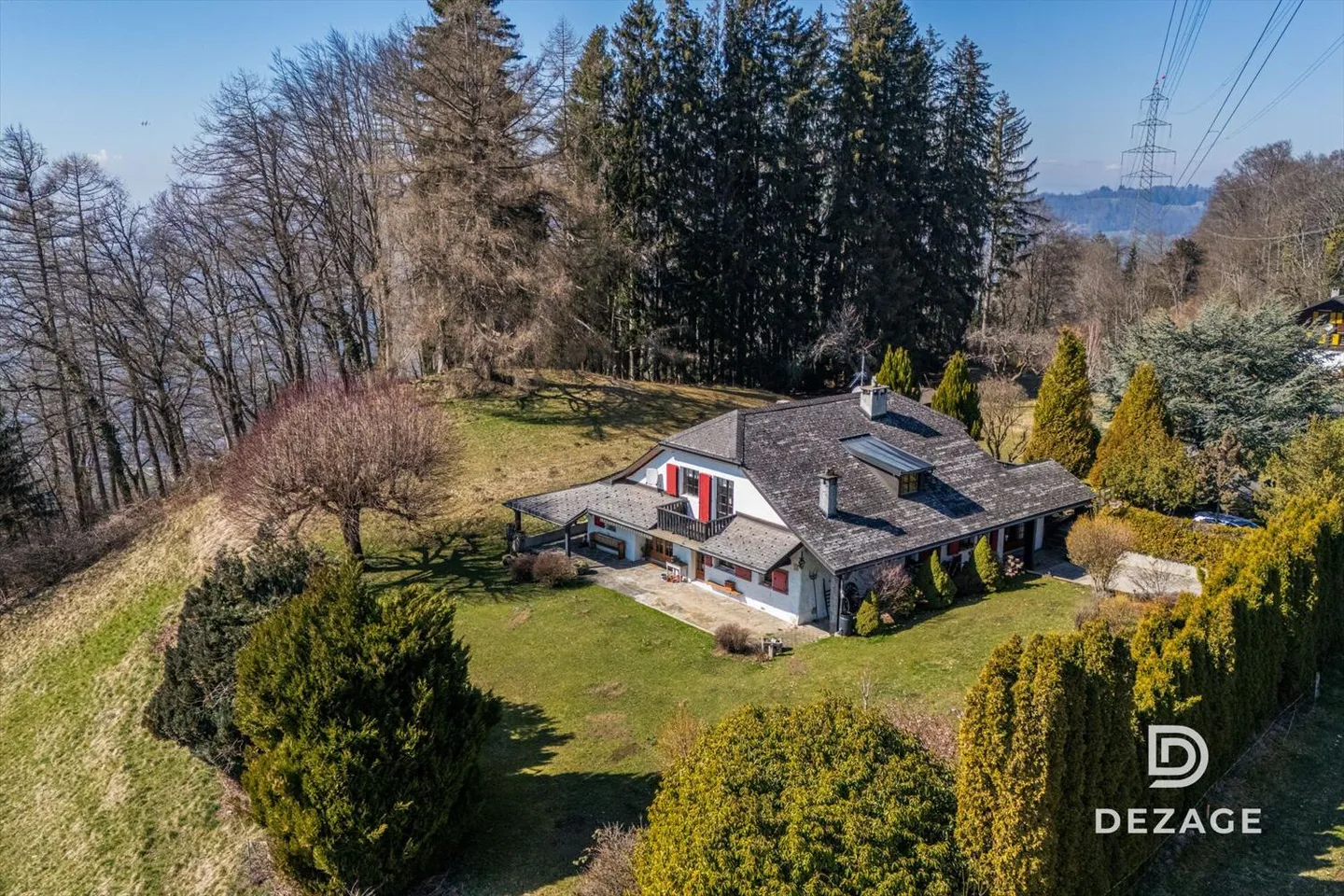 Le charme de l'ancien sur une grande parcelle surplombant Blonay - Photo 13 sur 13