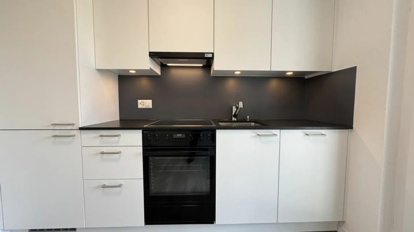 Renovierte Wohnung mit hochwertigen Materialien von 1,5 Zimmern mit atemberaubendem Blick - Foto 3 von 10