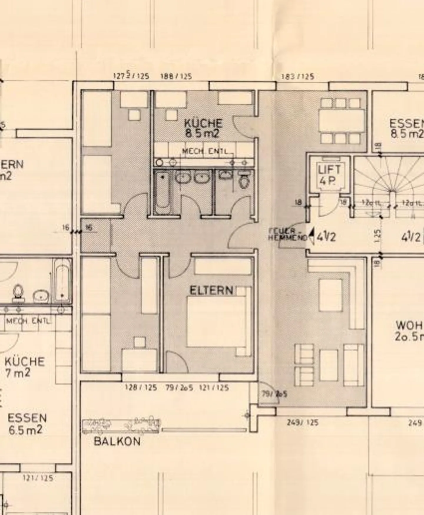 Helle 4.5-Zimmerwohnung mit Balkon! - Foto 9 von 9
