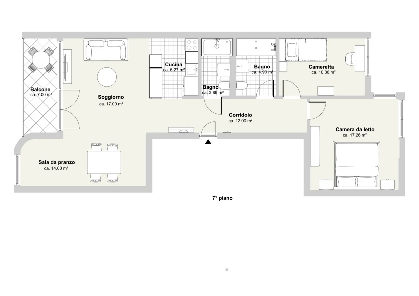 3,5-Zimmer-Wohnung - Foto 10 von 10