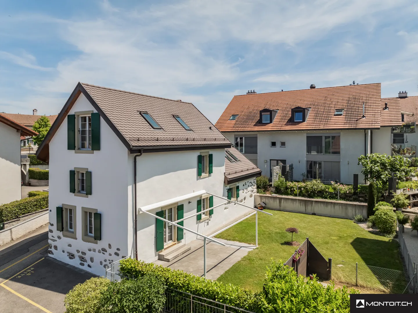 Eclagnens, zu verkaufen, Charakterhaus auf 3 Ebenen mit Garten - Foto 3 von 14