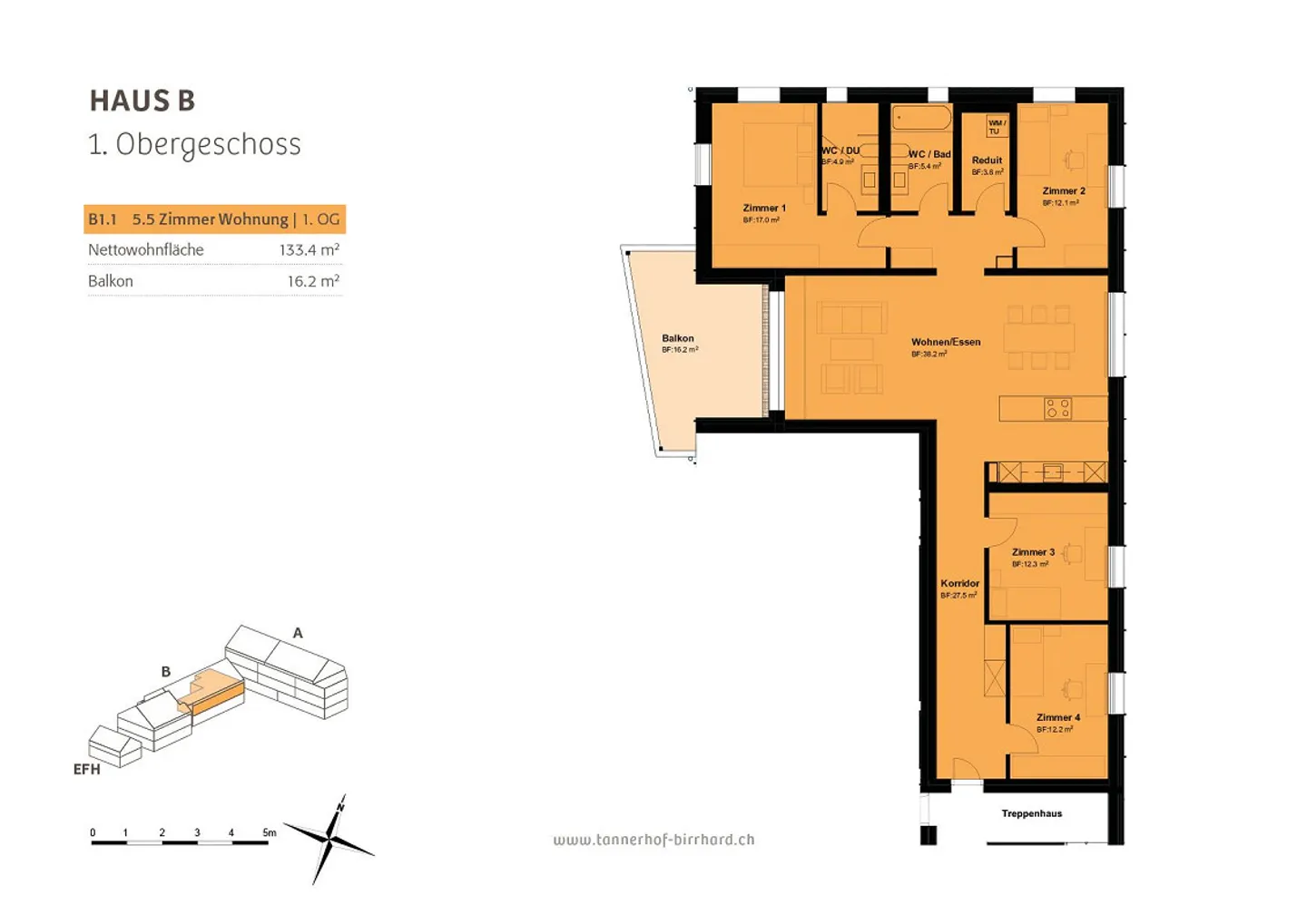 Spacious and Modern 5.5 Room Condominium - Photo 12 of 13