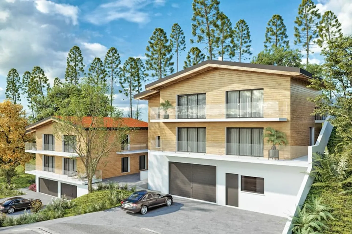 Großes 5,5-Zimmer-Chalet mit Keller und Doppelgarage, nach Plan mit allen - Foto 1 von 13