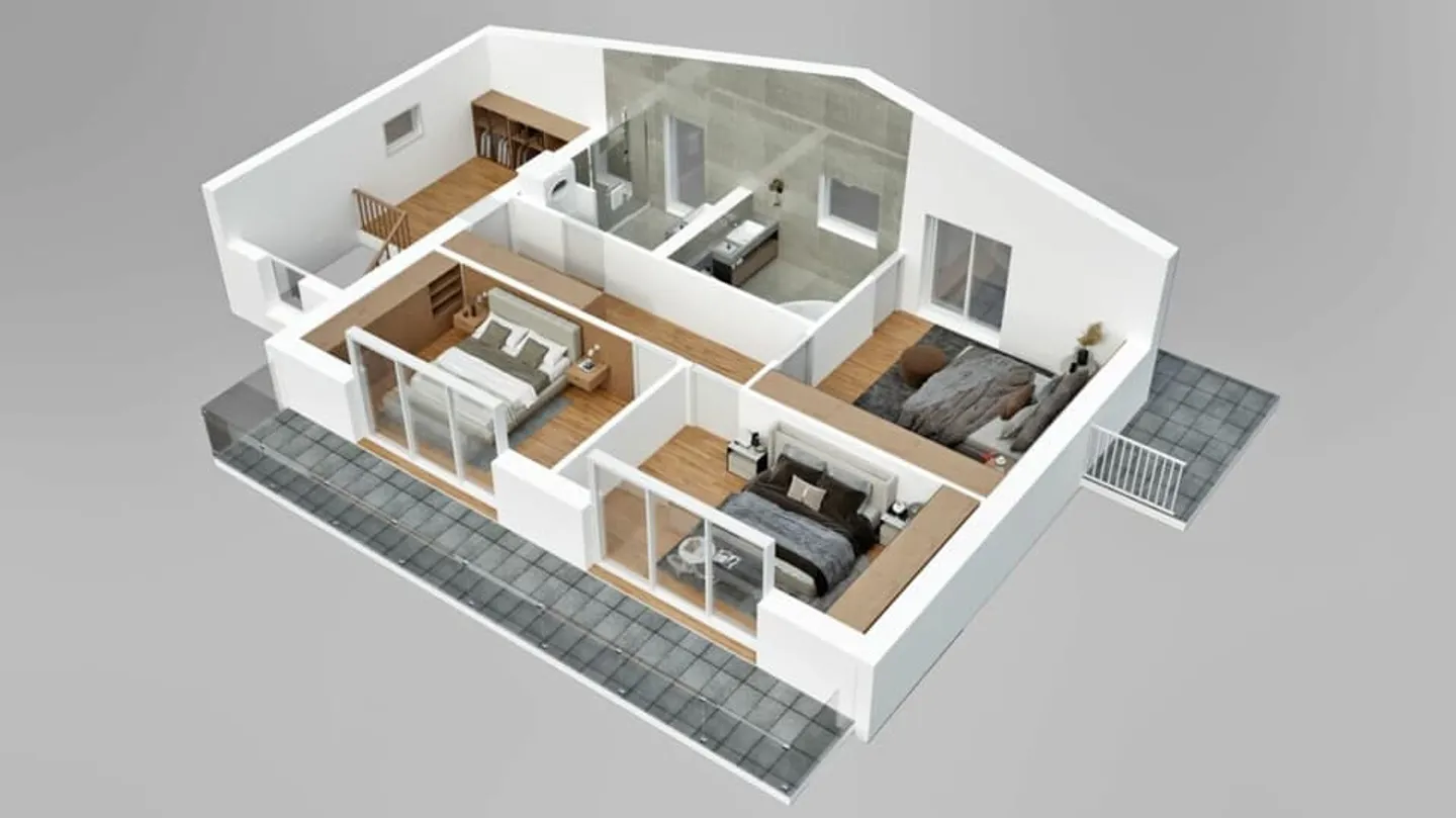 Großes 5,5-Zimmer-Chalet mit Keller und Doppelgarage, nach Plan mit allen - Foto 7 von 13