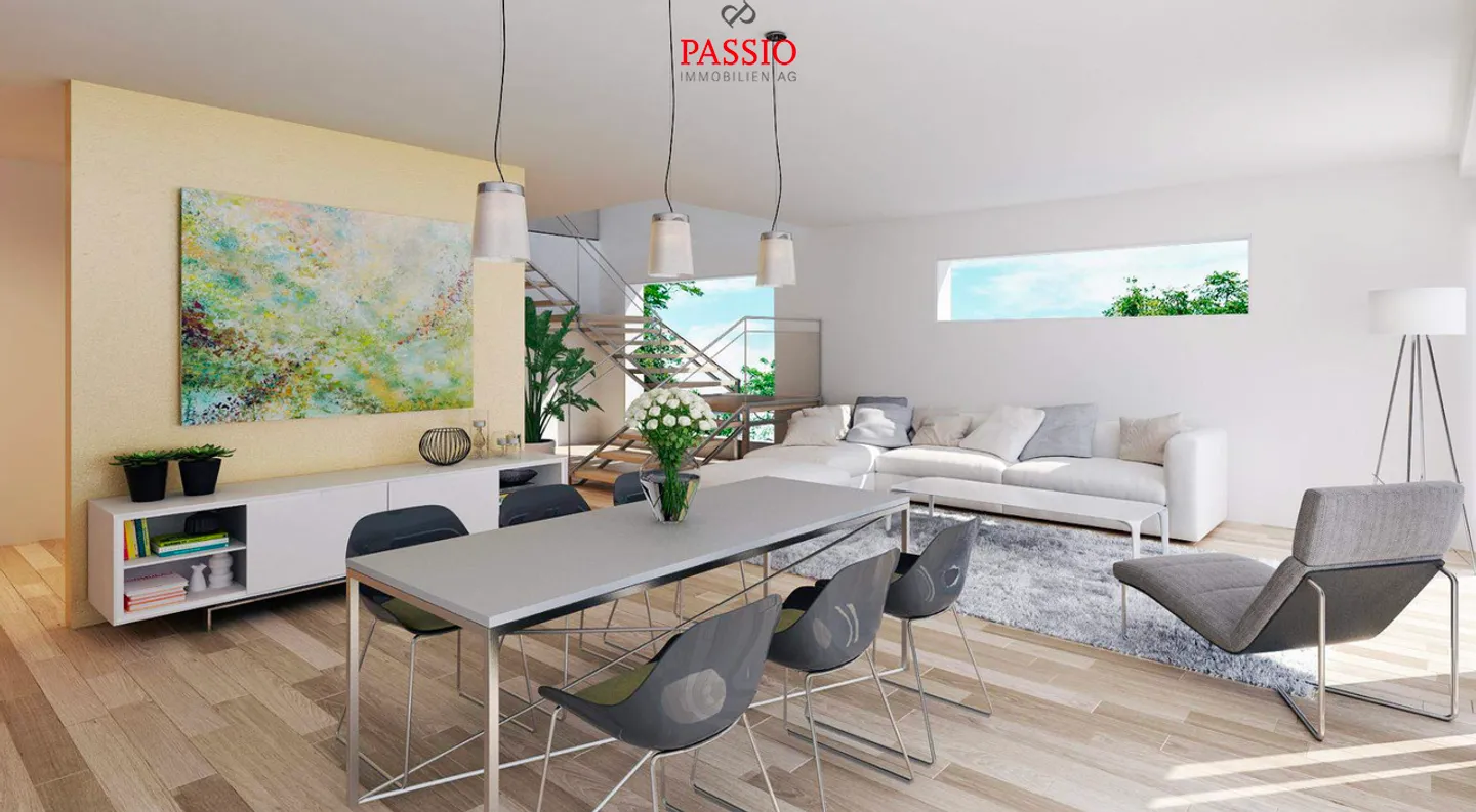 Vivre avec une vue - Nouvelle maison individuelle avec part de bassin de baignade - Photo 4 sur 13