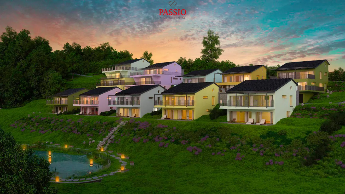 Vivre avec une vue - Nouvelle maison individuelle avec part de bassin de baignade - Photo 2 sur 13